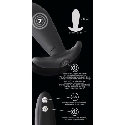 REMOTE CONTROLLED BUTT PLUG