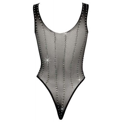 FISHNET BODY WITH RHINESTONES
