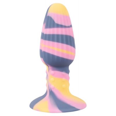 TRICOLOUR BUTT PLUG
