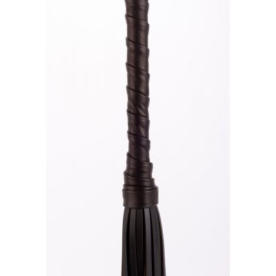 REAL LEATHER FLOGGER BLACK