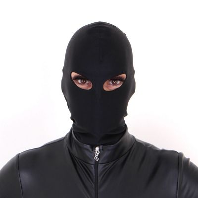 BLACK BDSM HOOD EYES ONLY