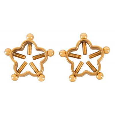 GOLDEN FLOWER NIPPLE JEWELLERY