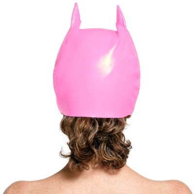 VINYL HEAD MASK PINK