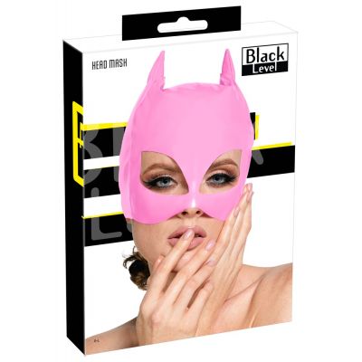 VINYL HEAD MASK PINK