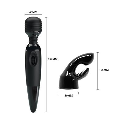PRETTY LOVE SENSUAL MASSAGER BLACK