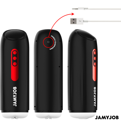 JAMYJOB - PHANTOM AUTOMATIC VAGINA MASTURBATOR 5 STIMULATING WAVES AND THRUST MODES