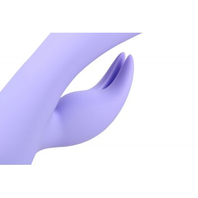 SMOOTH SILICONE RABBIT VIBRATOR - DIGITAL LAVENDER -LOVELINE