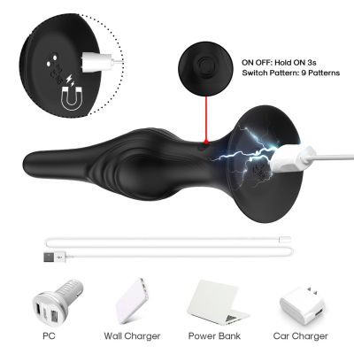 ROCKET BLACK, 9 VIBRATION FUNCTIONS