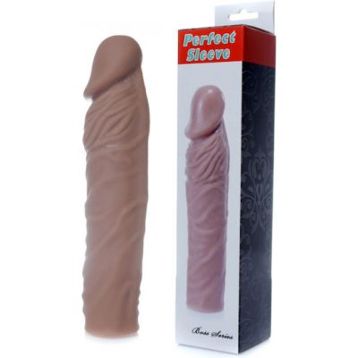 STYMULATOR-PERFECT SLEEVE MULATTO - EXTENDS 4 CM