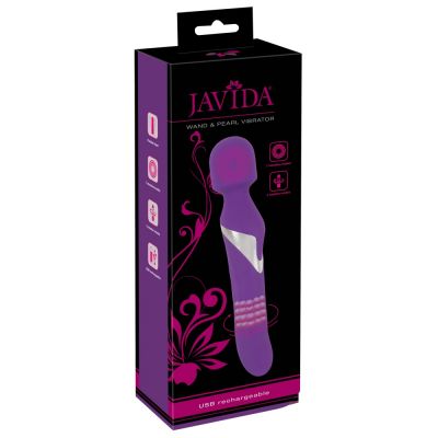 WAND & PEARL VIBRATOR-JAVIDA