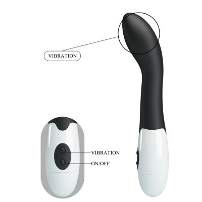 PRETTY LOVE BISHOP VIBRATOR BLACK