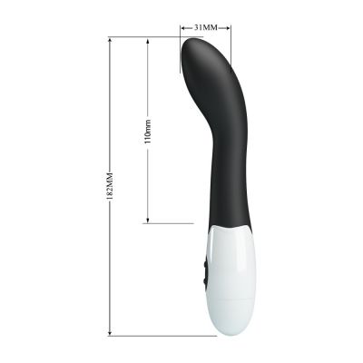 PRETTY LOVE BISHOP VIBRATOR BLACK
