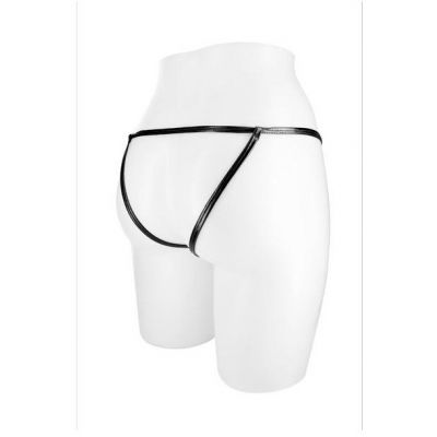 ANGELA OPEN BLACK JOCKSTICK