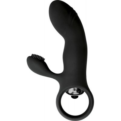 MINI DUAL VIBRATOR E8 BLACK