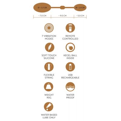 VIBRATING PUSSY & ASS BALLS-GOGASM