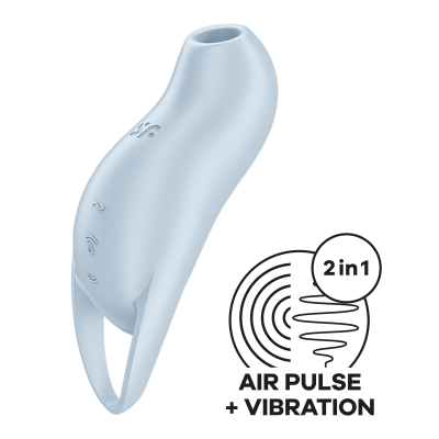 SATISFYER-POCKET PRO 1 BLUE