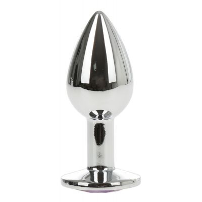 METALLIC BUTTPLUG SMALL SILVER ANAL / MOV PASSION LABS