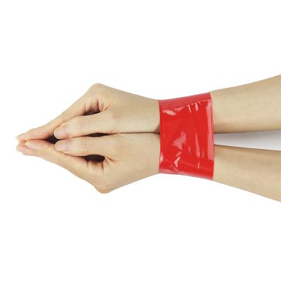 MY FIRST NON-STICKY BONDAGE TAPE BLACK RED