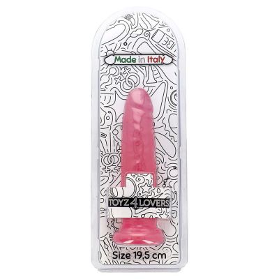 MARCO TRANSPARENT PINK DILDO