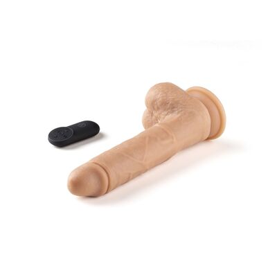 REALISTIC UP AND DOWN VIBRATOR "R14" 23CM W/ REMOTE CONTROL