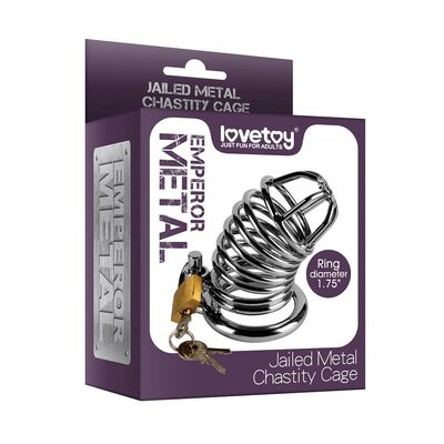 METAL CHASTITY CAGE