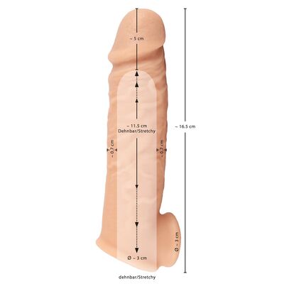 REALISTIXXX EXTENSION, 5 CM