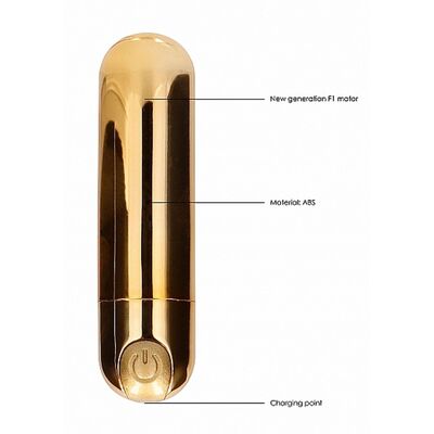 10 SPEED RECHARGEABLE BULLET – GOLD