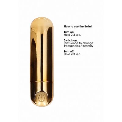 10 SPEED RECHARGEABLE BULLET – GOLD
