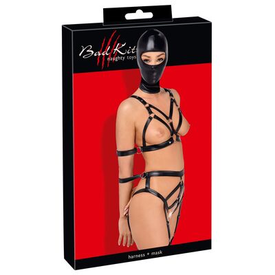 BAD KITTY – STRAP SET ΜΕ 4 ARM CUFFS