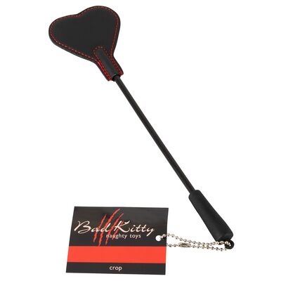 ΜIΝΙ ΔΕΡΜAΤΙΝΟ ΜΑΣΤIΓΙΟ - MINI CROP WHIP HEART