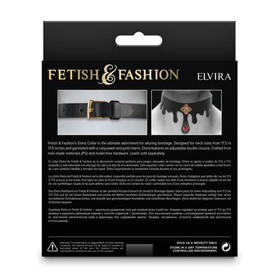 ELVIRA COLLAR BLACK