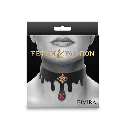 ELVIRA COLLAR BLACK