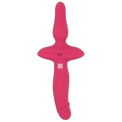2 IN 1 VIBRATOR + BUTT PLUG – COUPLES CHOICE