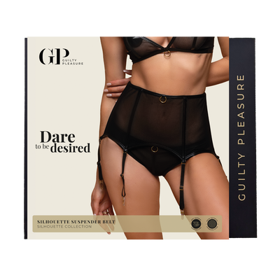 SILHOUETTE SUSPENDER BELT – GUILTY PLEASURE