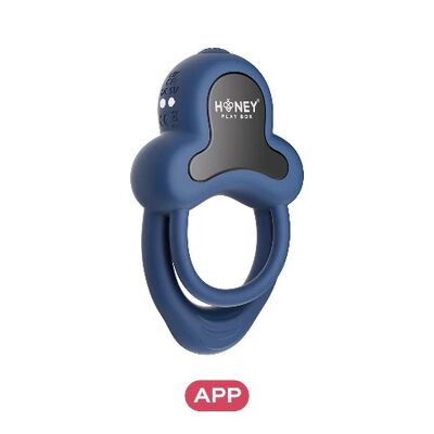 ANELLO – APP- CONTROLLED VIBRATING COCK RING  HONEY PLAYBOX