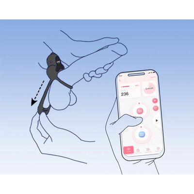 ANELLO – APP- CONTROLLED VIBRATING COCK RING  HONEY PLAYBOX