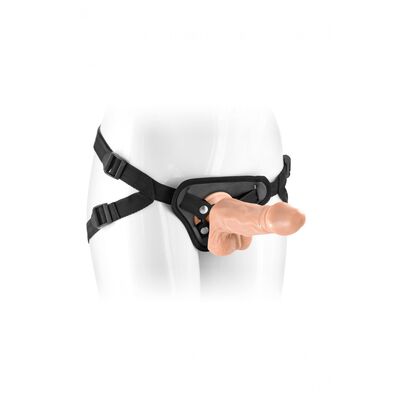 HARNESS WITH REALISTIC DILDO MIKE 13 CM