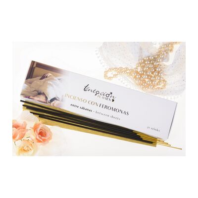 INCENSE WITH PHEROMONES – BETWEEN SHEETS CASE, 25 STICKS