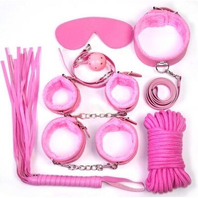 FETISH B-SERIES – BDSM KIT 7.0 PINK 7PCS