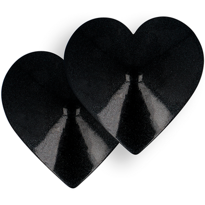 NIPPLE COVERS BLACK HEARTS