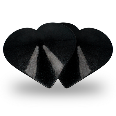 NIPPLE COVERS BLACK HEARTS
