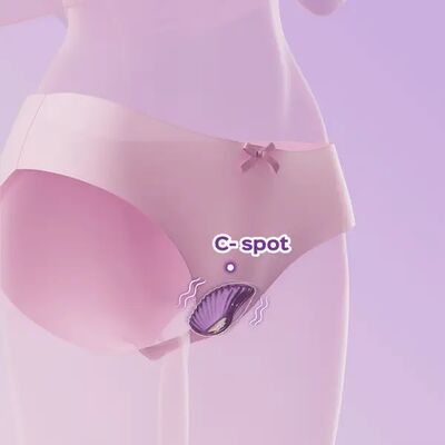 HONEYPLAYBOX PEARL 2 WHITE– APP CONTROL WEARABLE VIBRATOR