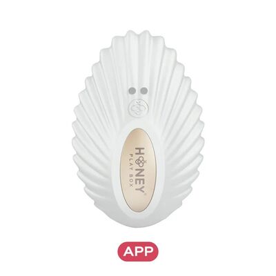 HONEYPLAYBOX PEARL 2 WHITE– APP CONTROL WEARABLE VIBRATOR