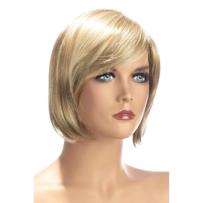 BERANGERE MEDIUM HAIR WIG WITH BLONDE HIGHLIGHTS