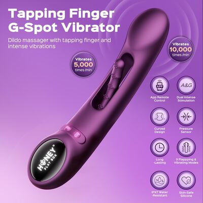 HONEYPLAYBOX TEMPO – 2-IN-1 APP CONTROL G-SPOT VIBRATOR