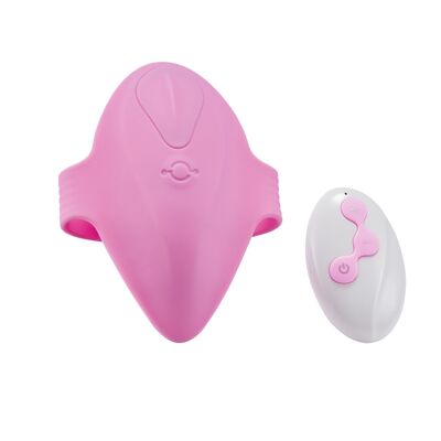 STRAP-ON VIBRATOR – PINK