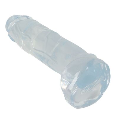 CRYSTAL CLEAR DONG-ΡΕΑΛΙΣΤΙΚΟ DILDO ΓΙΑ ENTONH EΜΠΕΙΡΙΑ