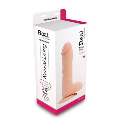 REALISTIC VIBRATOR REAL RAPTURE FLESH 10"