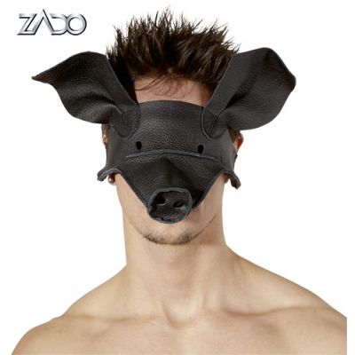 LEATHER MASK PIG