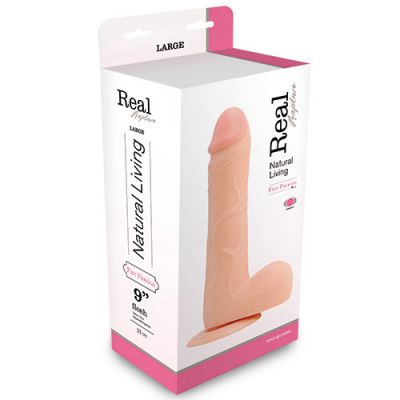 REALISTIC VIBRATOR REAL RAPTURE FLESH 9"